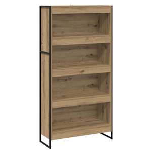 vidaXL Raamaturiiul 80 x 30 x 155 cm Tehispuit Artisani tamme