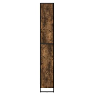 Knihovna 80 x 30 x 189,5 cm kompozitní dřevo Kouřový dub - obrázek 6