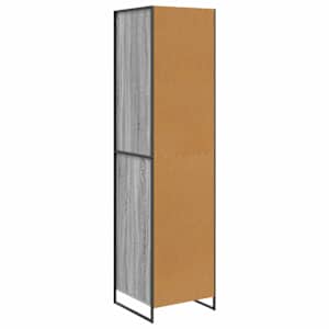 Skříň 2 pcs Šedá Sonoma 50 x 50 x 200 cm kompozitní dřevo - obrázek 7