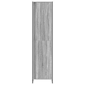Skříň 2 pcs Šedá Sonoma 50 x 50 x 200 cm kompozitní dřevo - obrázek 5