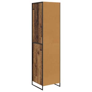 Skříň 2 pcs Staré dřevo 50 x 50 x 200 cm kompozitní dřevo - obrázek 7