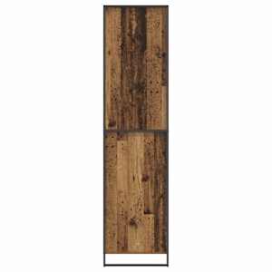 Skříň 2 pcs Staré dřevo 50 x 50 x 200 cm kompozitní dřevo - obrázek 6