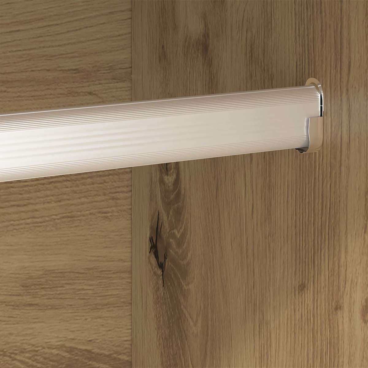 Warderobe 50 x 50 x 200 cm Konstrueret træ - Billede 8
