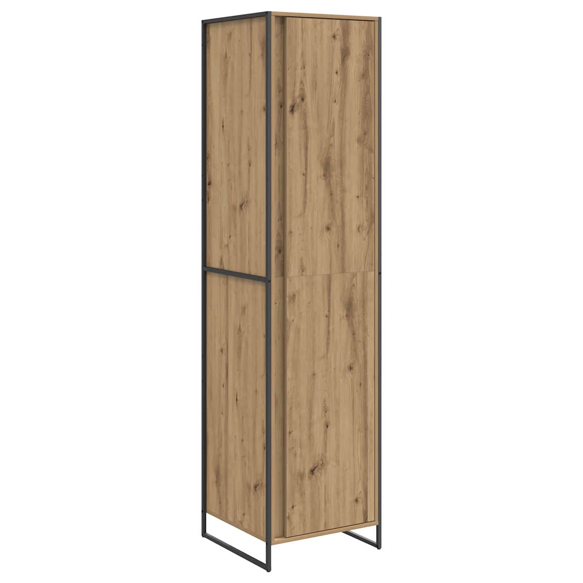 Warderobe 50 x 50 x 200 cm Konstrueret træ - Billede 2