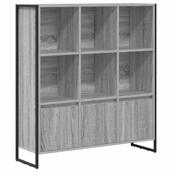 vidaXL Raamaturiiul 99,5 x 30 x 108 cm Tehispuit Hall Sonoma