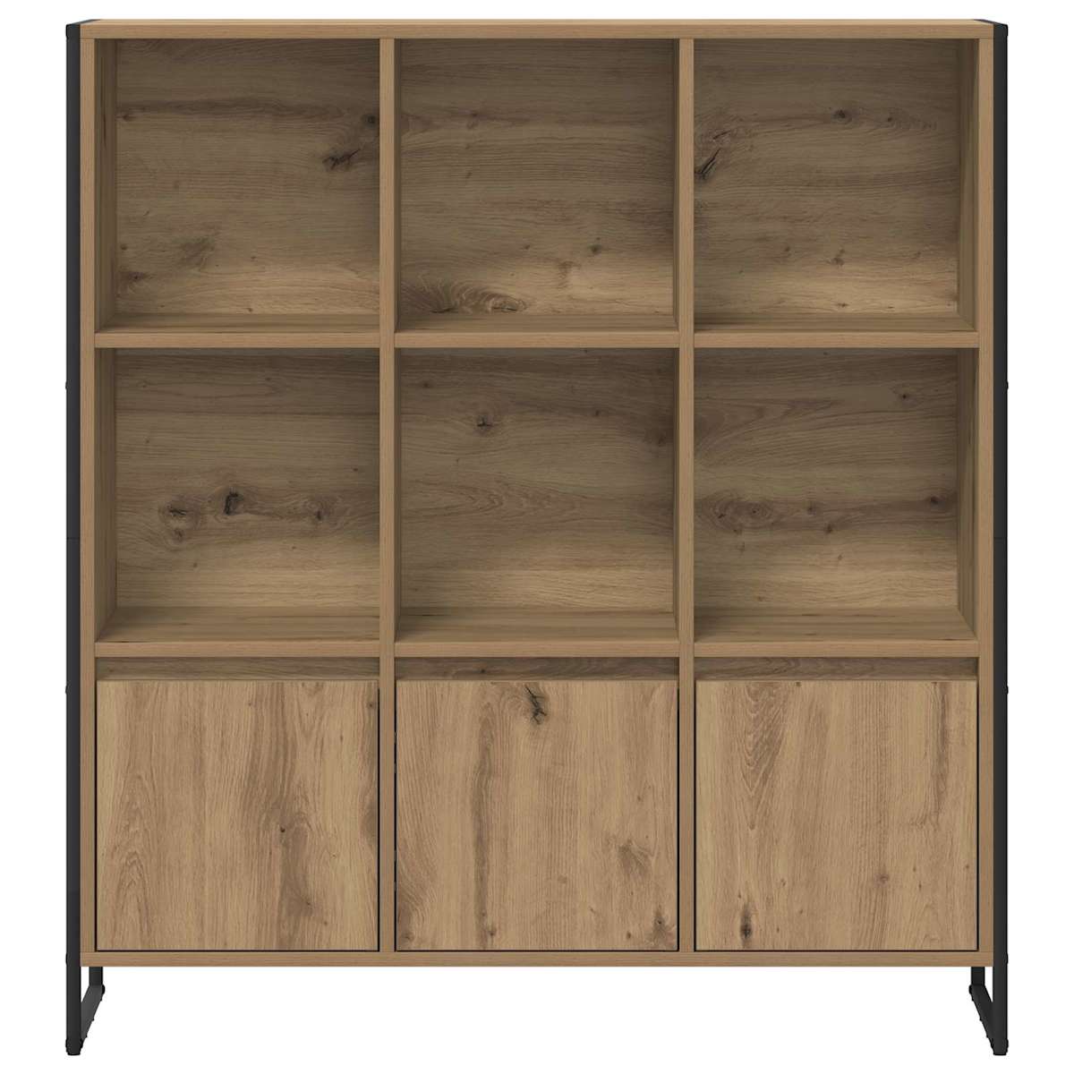 Bogskab 99,5 x 30 x 108 cm Konstrueret træ - Billede 6
