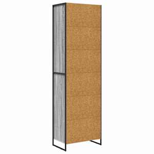 Vysoké skříně 2 pcs Šedá Sonoma 60 x 36 x 200 cm - obrázek 8