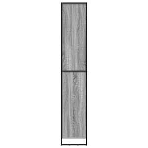 Vysoké skříně 2 pcs Šedá Sonoma 60 x 36 x 200 cm - obrázek 7