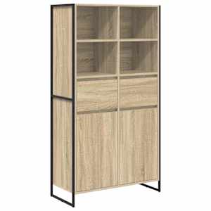 Servírovací skříň Sonoma 81 x 36 x 150.5 cm kompozitní dřevo - obrázek 2