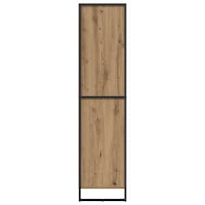 Servírovací skříň Umělecký dub 81 x 36 x 150.5 cm - obrázek 7