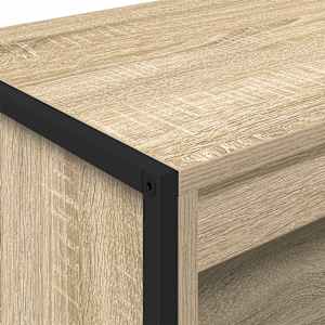 Vysoké skříně 2 pcs Sonoma 79 x 36 x 200 cm kompozitní dřevo - obrázek 9