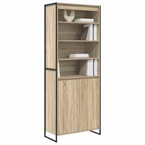 Vysoké skříně 2 pcs Sonoma 79 x 36 x 200 cm kompozitní dřevo - obrázek 3