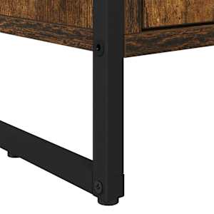 Vysoké skříně 2 pcs Kouřový dub 79 x 36 x 200 cm - obrázek 10