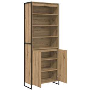 Vysoké skříně 2 pcs Umělecký dub 79 x 36 x 200 cm - obrázek 5