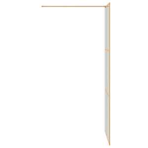 Zevnitř vstupní sprchová zeď Zlatá 80 x 195 cm tvrzené sklo - obrázek 5