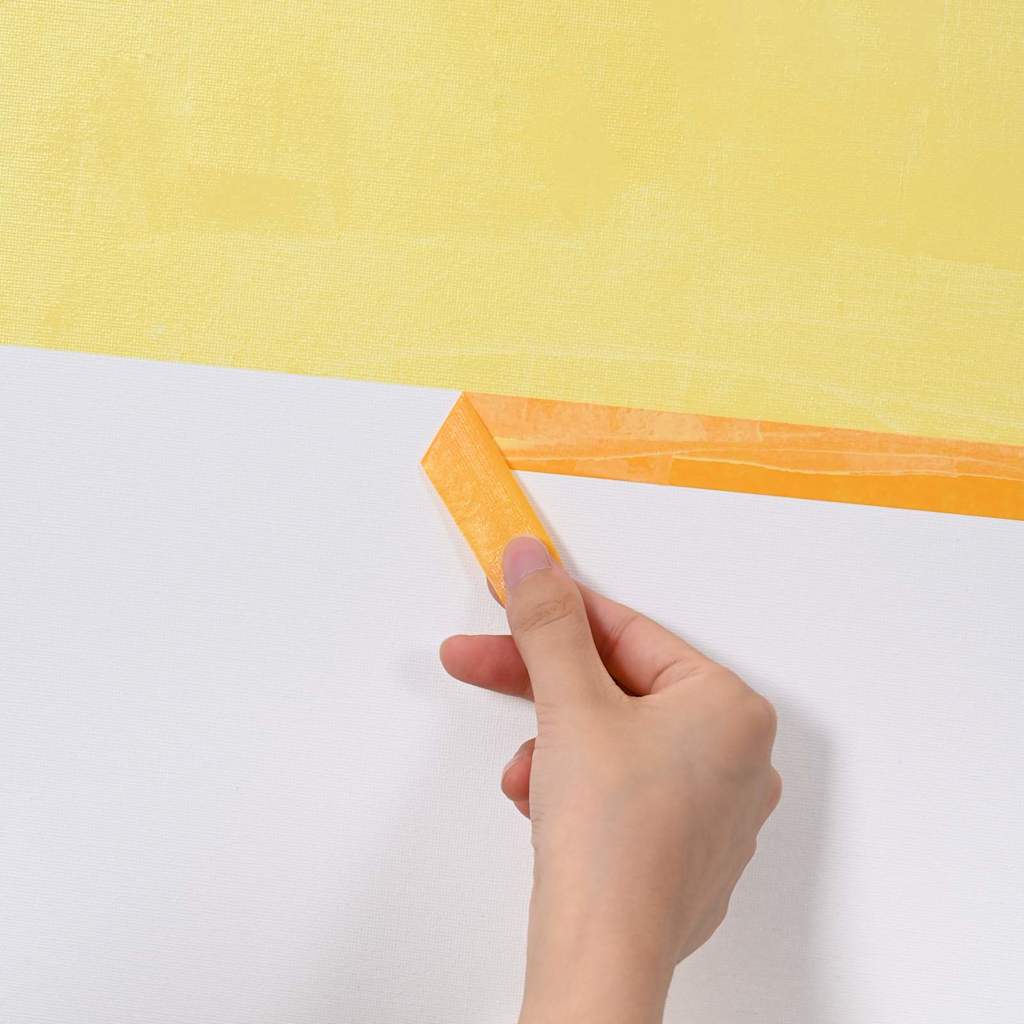 vidaXL Bende de Mascare pentru Pictori 24 pcs Galben 38mm x 50m Hârtie
