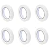 vidaXL Maali teip 6 tk Valge 19mm x 50m Paber