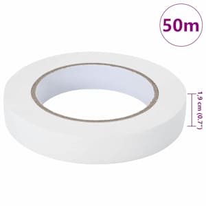 Maskovací pásky pro malíře 50 pcs Bílá 19mm x 50m Papír - obrázek 9