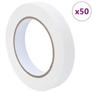 Maskovací pásky pro malíře 50 pcs Bílá 19mm x 50m Papír - obrázek 3
