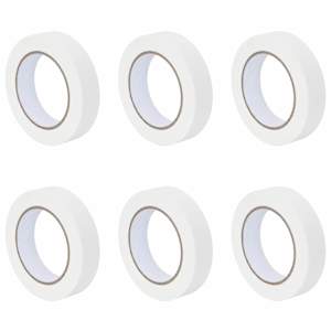 Maskovací pásky pro malíře 6 pcs Bílá 25mm x 50m Papír - obrázek 2