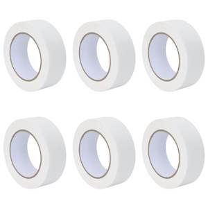 Maskovací pásky pro malíře 6 pcs Bílá 38mm x 50m Papír - obrázek 2