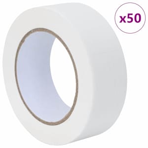 Maskovací pásky pro malíře 50 pcs Bílá 38mm x 50m Papír - obrázek 3