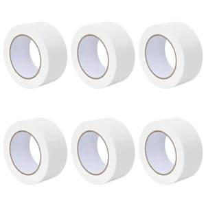 Maskovací pásky pro malíře 6 pcs Bílá 50mm x 50m Papír - obrázek 2