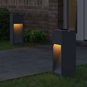 Solární LED osvětlení cesty 2 pcs Antracit - obrázek 3