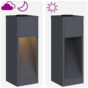Solární LED osvětlení cesty 2 pcs Antracit - obrázek 15