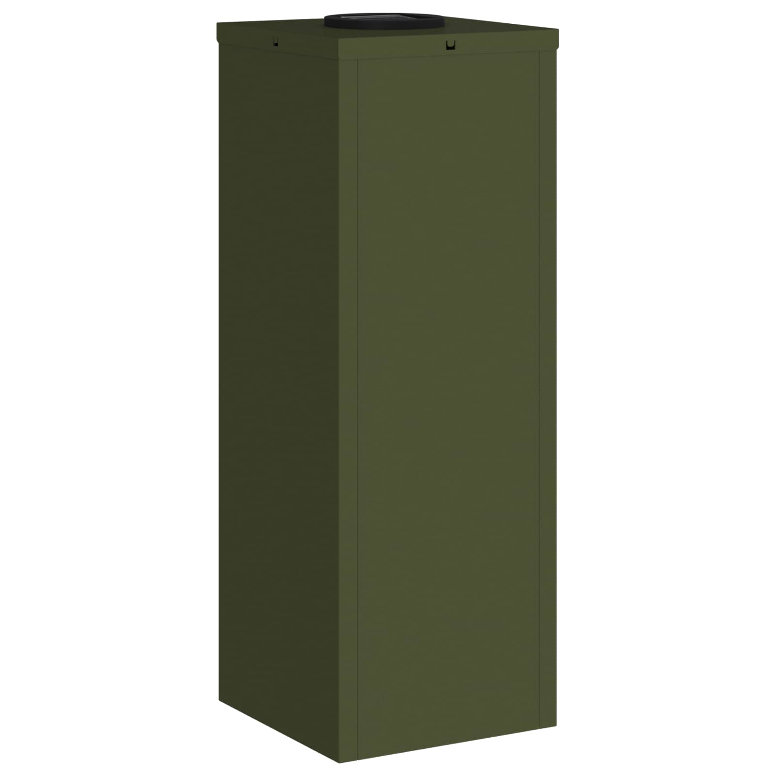 Zonne LED Padverlichting 2 pcs Olijf Groen Koudgewalst staal image 8