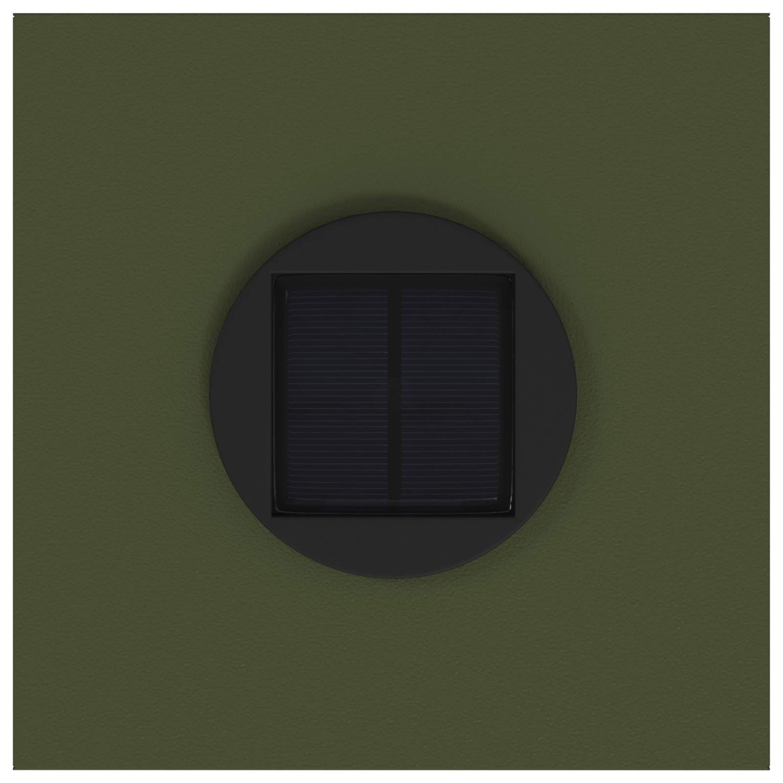 Zonne LED Padverlichting 2 pcs Olijf Groen Koudgewalst staal image 9