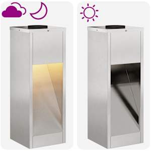 Solární LED osvětlení cesty 2 pcs Stříbrná Nerezová ocel - obrázek 15