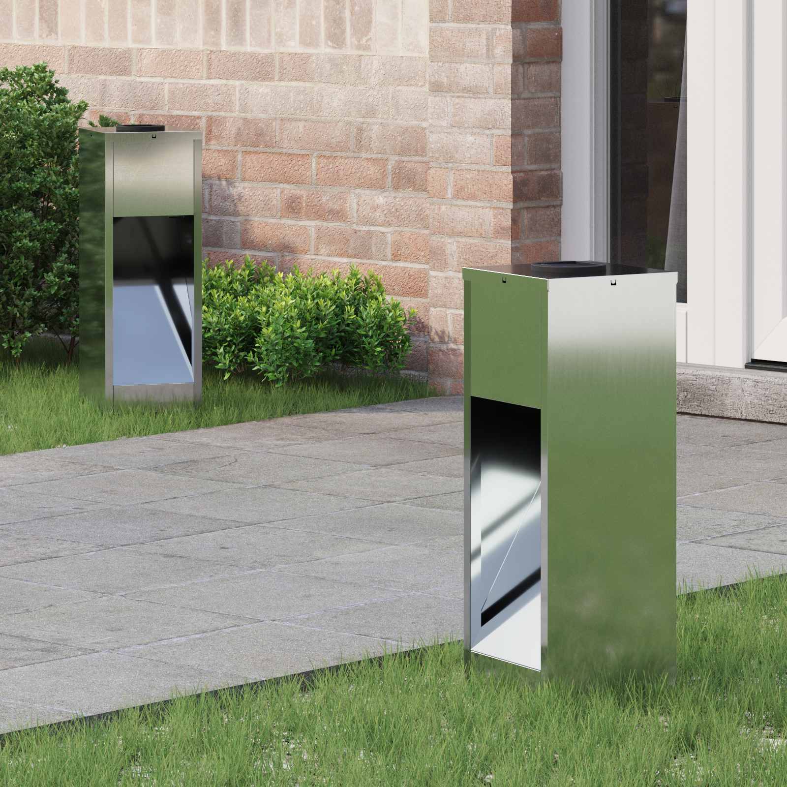 Zonne LED Padverlichting 2 pcs Gegalvaniseerd Gegalvaniseerd image 1