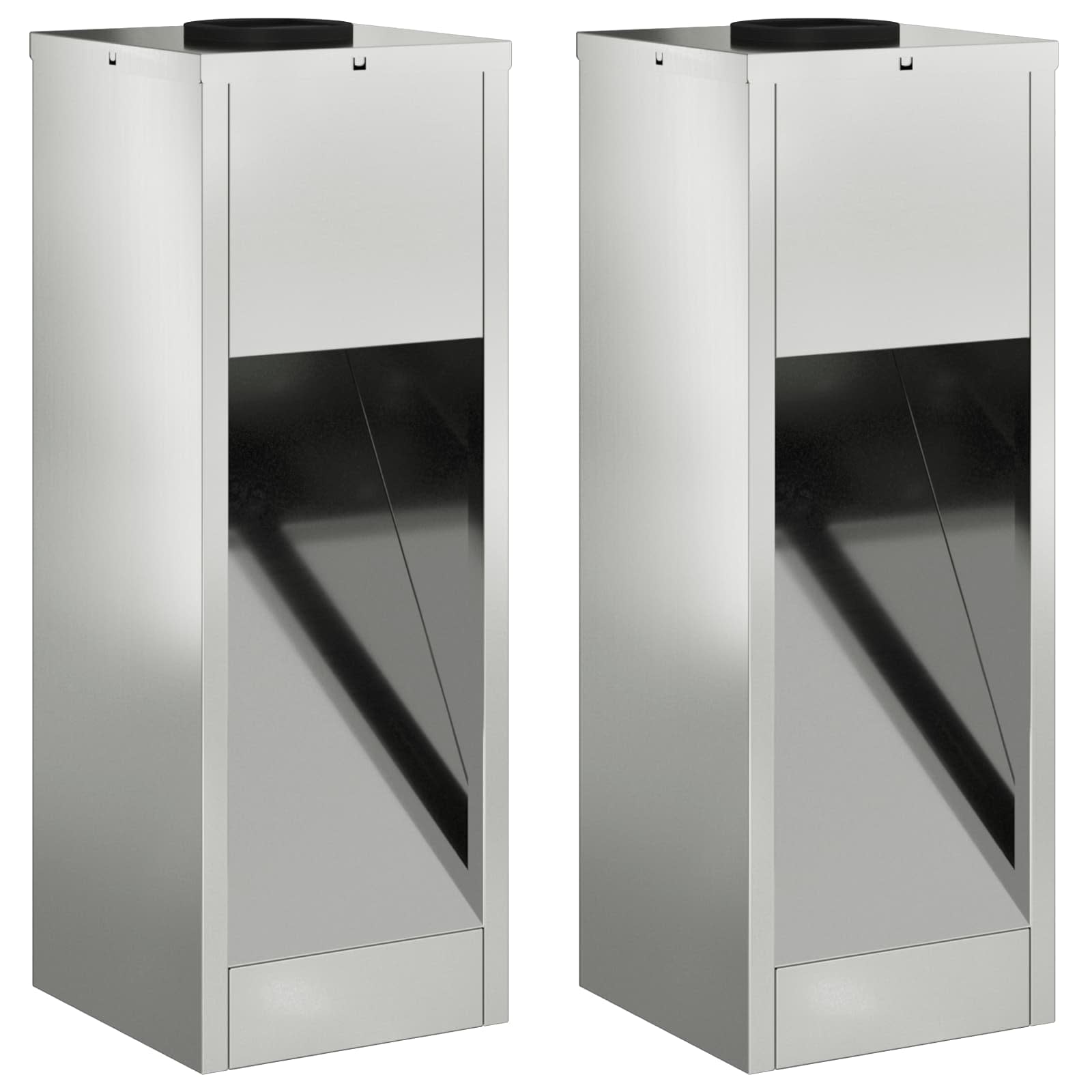 Zonne LED Padverlichting 2 pcs Gegalvaniseerd Gegalvaniseerd image 2