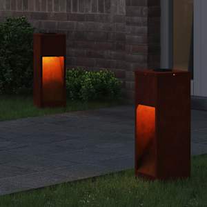 Solární LED osvětlení cesty 2 pcs Bronzová - obrázek 3
