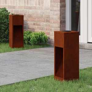 Sončna LED svetilka za pot z baterijskimi lučmi 2 pcs Bronasta