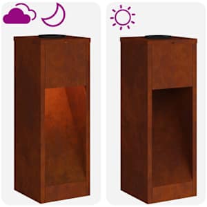 Solární LED osvětlení cesty 2 pcs Bronzová - obrázek 16