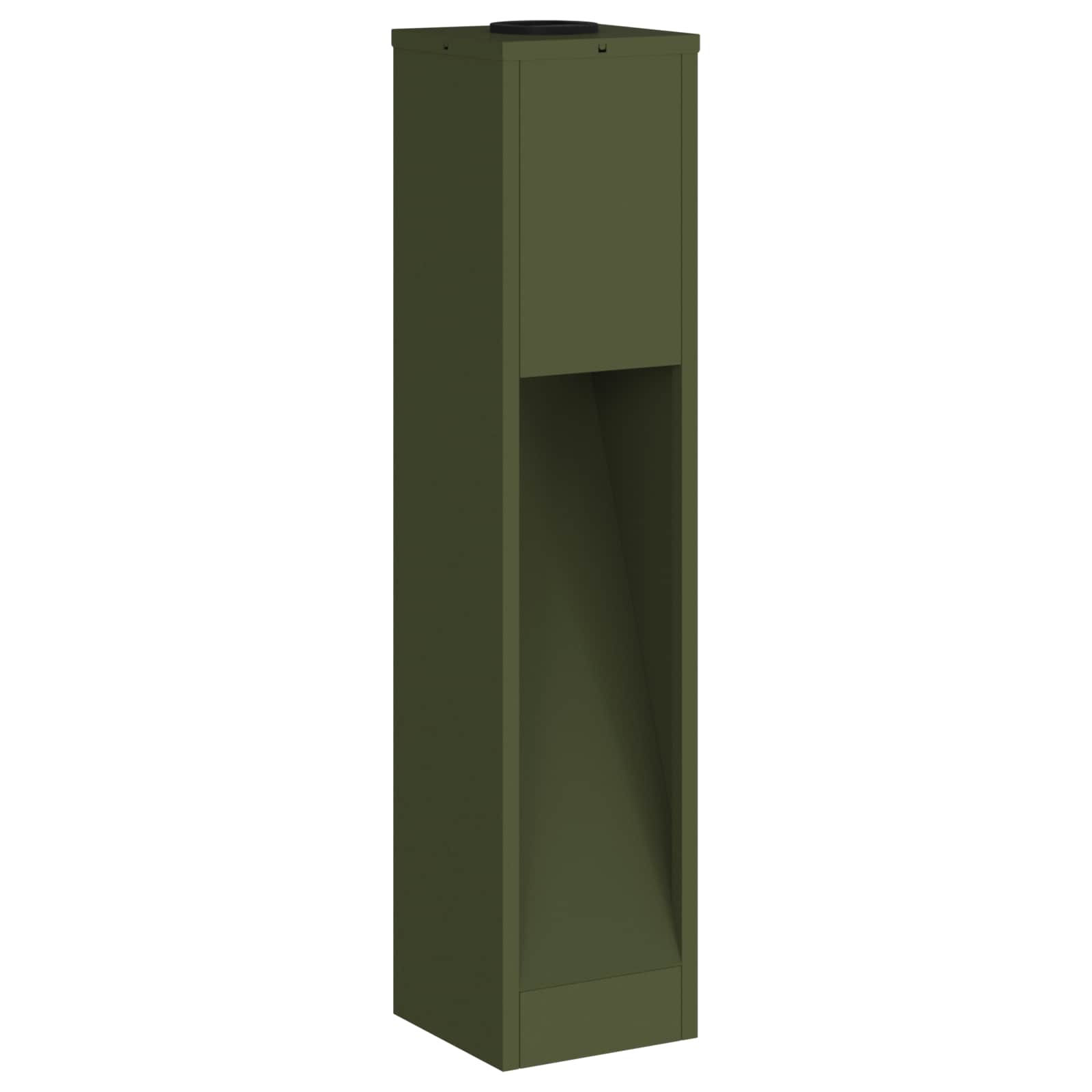 Zonne LED Padverlichting 2 pcs Olijf Groen Koudgewalst staal image 4