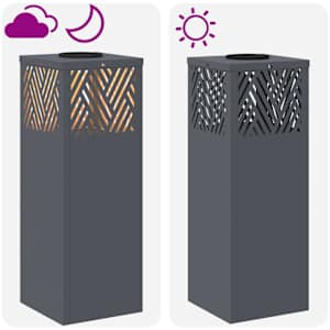Solární LED Cestovní Světlo 2 pcs Antracit - obrázek 13