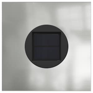 Solární LED Cestovní Světlo 2 pcs Stříbrná Pozinkovaný - obrázek 7