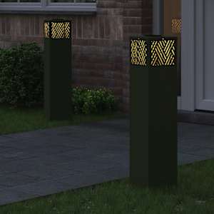 Solární LED Cestovní Světlo 2 pcs Olivově zelená - obrázek 3