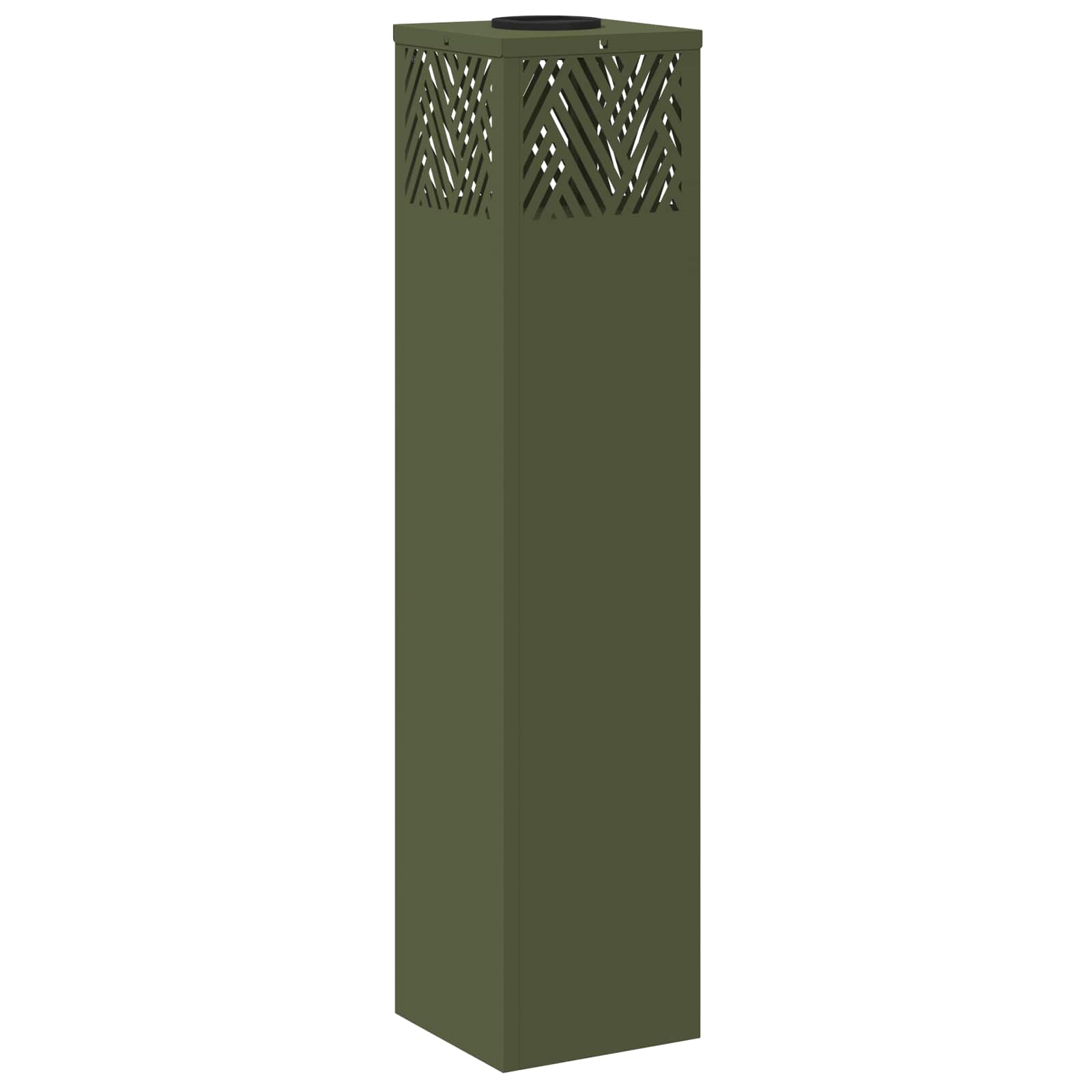 Solar LED Pad Licht 2 pcs Olijf Groen Koudgewalst staal image 4