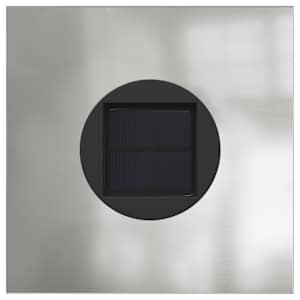 Solární LED Cestovní Světlo 2 pcs Stříbrná Pozinkovaný - obrázek 7