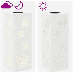 Solární LED Cestovní Světlo 2 pcs Bílá Studeně válcovaná ocel - obrázek 13