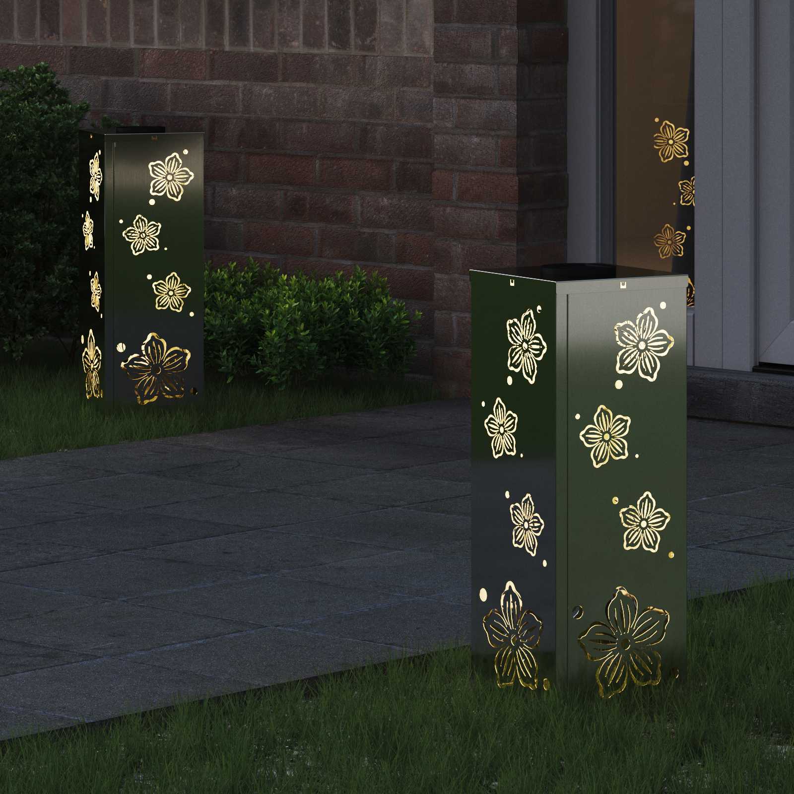 Solar LED Pad Licht 2 pcs Gegalvaniseerd Gegalvaniseerd image 3