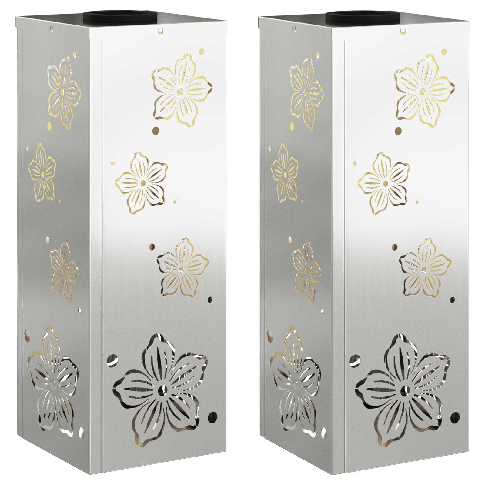 Solar LED Pad Licht 2 pcs Gegalvaniseerd Gegalvaniseerd image 2