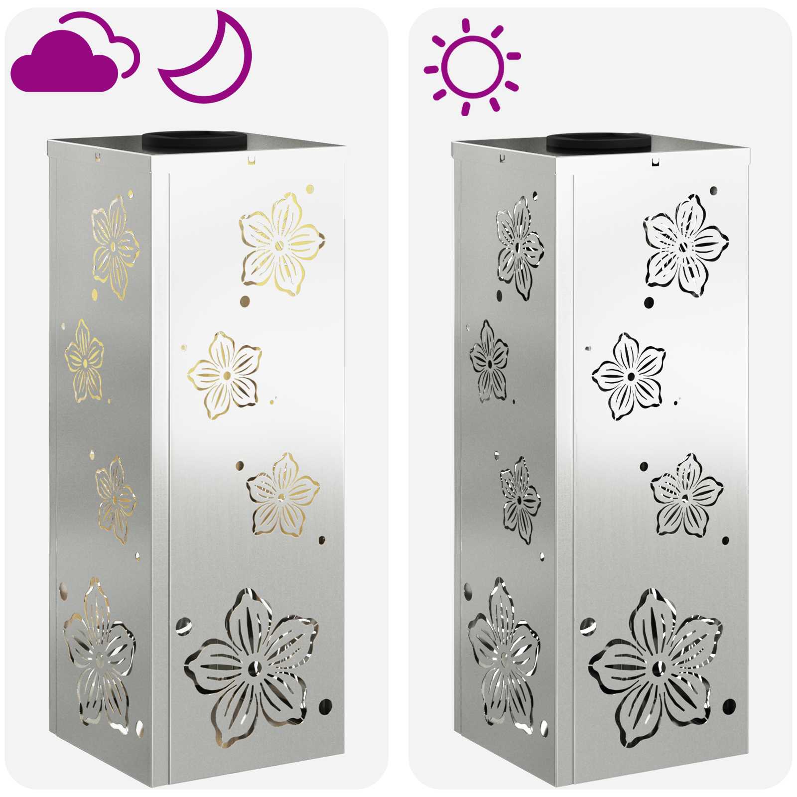 Solar LED Pad Licht 2 pcs Gegalvaniseerd Gegalvaniseerd image 13