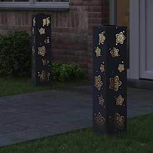 Solární LED Cestovní Světlo 2 pcs Antracit - obrázek 3