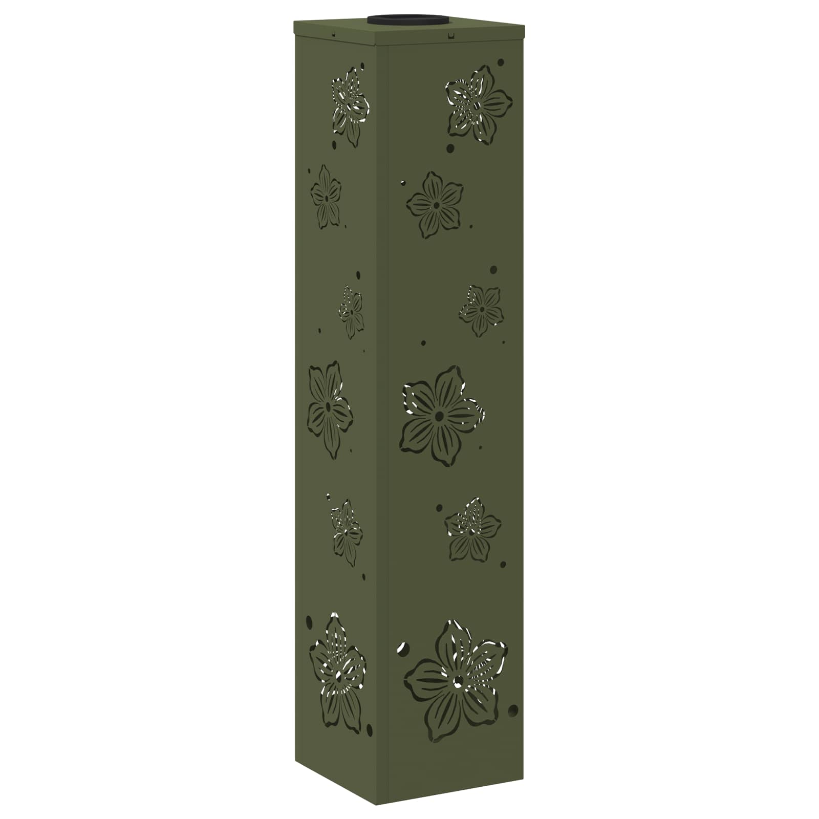 Solar LED Pad Licht 2 pcs Olijf Groen Koudgewalst staal image 4