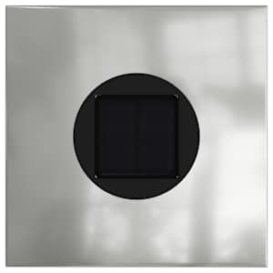 Solární LED Cestovní Světlo 2 pcs Stříbrná Pozinkovaná ocel - obrázek 7